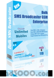 Bulk SMS Broadcaster GSM Enterprise screenshot